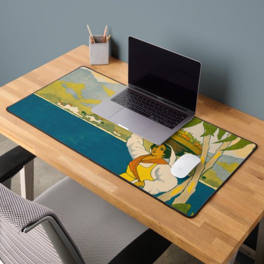 ジャマイカのヴィンテージ旅行ポスター デスクマット (オフィス2)