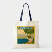 ジャマイカのヴィンテージ旅行ポスター トートバッグ (正面)