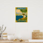 ジャマイカのヴィンテージ旅行ポスター ポスター (キッチン)