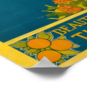 ジャマイカのヴィンテージ旅行ポスター ポスター (角)