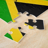 ジャマイカの写真コラージュ ジグソーパズル (側面)