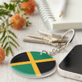 ジャマイカの国旗 キーホルダー (正面右)