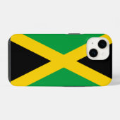 ジャマイカの国旗 iPhoneケース (裏面横)