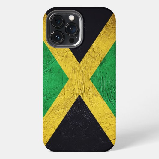 ジャマイカの国旗 iPhoneケース (裏面)