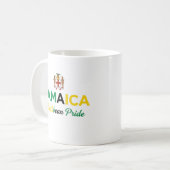 ジャマイカの国章 | 日常の誇り コーヒーマグカップ (正面左)