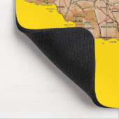 ジャマイカの地図のマウスパッド マウスパッド (コーナー)