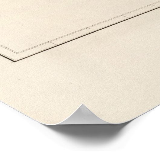 ジャマイカの地図 ポスター (角)