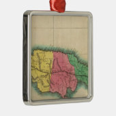 ジャマイカの地図 メタルオーナメント (右)