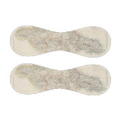 ジャマイカの地図 野球ボール (パネル)