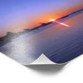 ジャマイカの夕日 フォトプリント            (角)