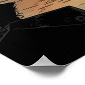 ジャマイカの夕日 ポスター (角)