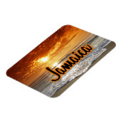 ジャマイカの夕日 マグネット (左側)