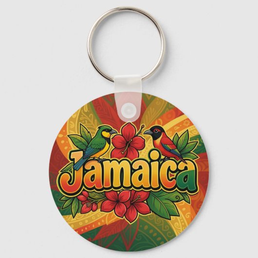 ジャマイカの夢 キーホルダー (正面)
