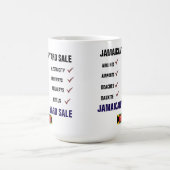ジャマイカの庭先市マグ コーヒーマグカップ (中央)