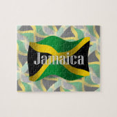 ジャマイカの振る旗 ジグソーパズル (横)