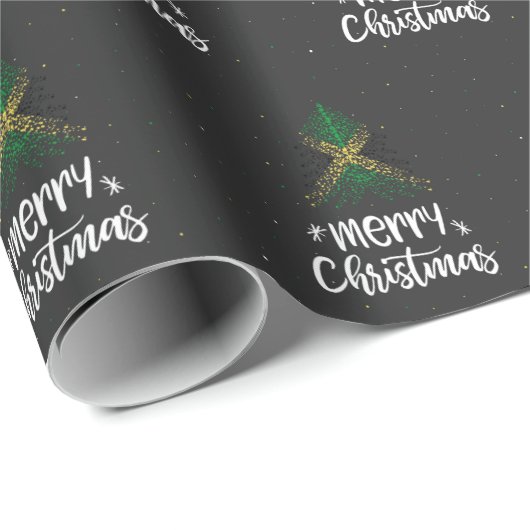 ジャマイカの旗とのメリークリスマス ラッピングペーパー (ロールコーナー)