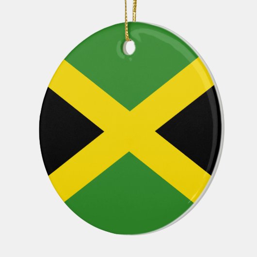 ジャマイカの旗のオーナメント セラミックオーナメント (左)