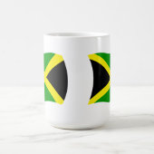 ジャマイカの旗のマグカップ コーヒーマグカップ (中央)