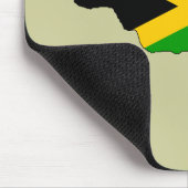 ジャマイカの旗の地図 マウスパッド (コーナー)