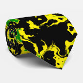 ジャマイカの旗の抽象芸術メンズタイ ネクタイ (ロール)