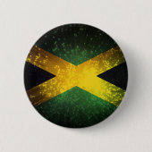 ジャマイカの旗の花火 缶バッジ (正面)