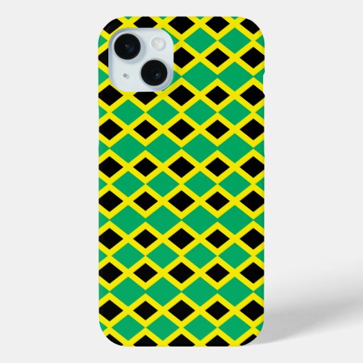 ジャマイカの旗柄 Case-Mate iPhoneケース (裏面)