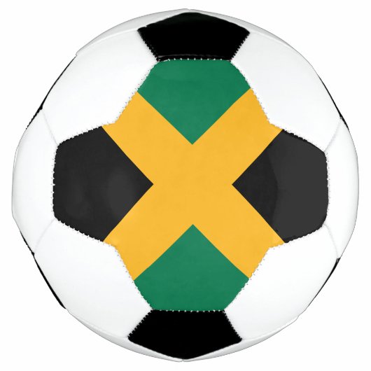 ジャマイカの旗 サッカーボール (正面)