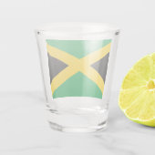 ジャマイカの旗 ショットグラス (裏面)