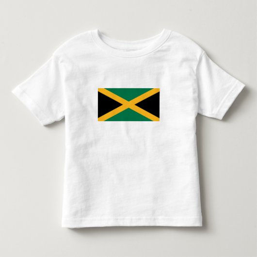 ジャマイカの旗 トドラーTシャツ (正面)