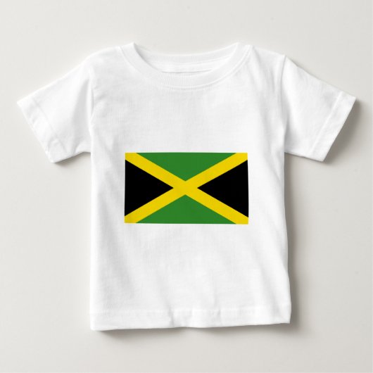 ジャマイカの旗 ベビーTシャツ (正面)