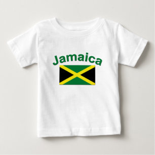 ジャマイカの旗 ベビーTシャツ