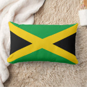 ジャマイカの旗 ランバークッション (ブランケット)
