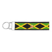 ジャマイカの旗 リストバンドキーホルダー (鍵左)