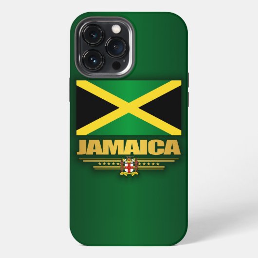 ジャマイカの旗 iPhoneケース (裏面)