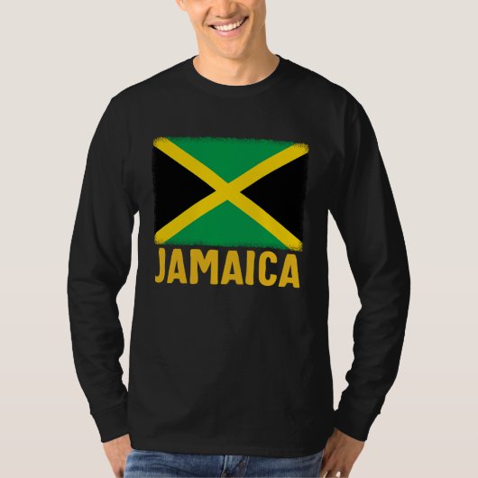 ジャマイカの旗 Tシャツ (正面)