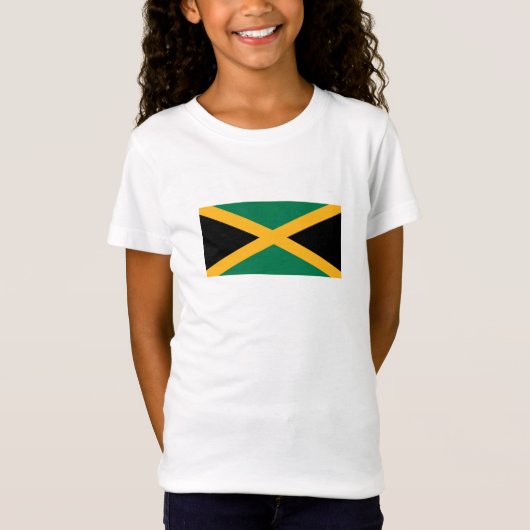 ジャマイカの旗 Tシャツ (正面)