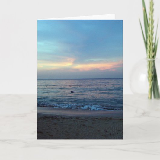 ジャマイカの日の出 カード (正面)