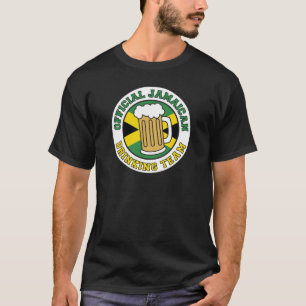 ジャマイカの正式な飲酒チーム Tシャツ