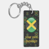 ジャマイカの泡旗 キーホルダー (正面左)