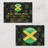 ジャマイカの泡旗 名刺 (正面/裏面)