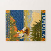 ジャマイカの熱帯地方の宝石 ジグソーパズル (横)