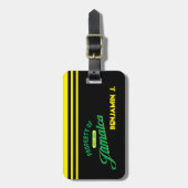 ジャマイカの特性 ラゲッジタグ (正面縦)