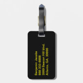 ジャマイカの特性 ラゲッジタグ (裏面縦)