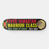 ジャマイカの真の部族ユダ（歴史）スケートボード スケートボード (横)