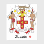 ジャマイカの紋章 シール (シート)