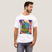 ジャマイカの良い気分は住所あり Tシャツ (正面フル)