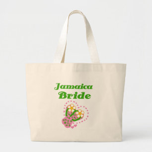 ジャマイカの花嫁 ラージトートバッグ