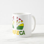 ジャマイカの茶マグ コーヒーマグカップ (正面右)