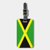 ジャマイカの荷物のラベル(あなたの接触情報を加えて下さい) ラゲッジタグ (正面縦)