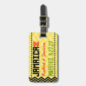 ジャマイカの荷物のラベル ラゲッジタグ (正面縦)